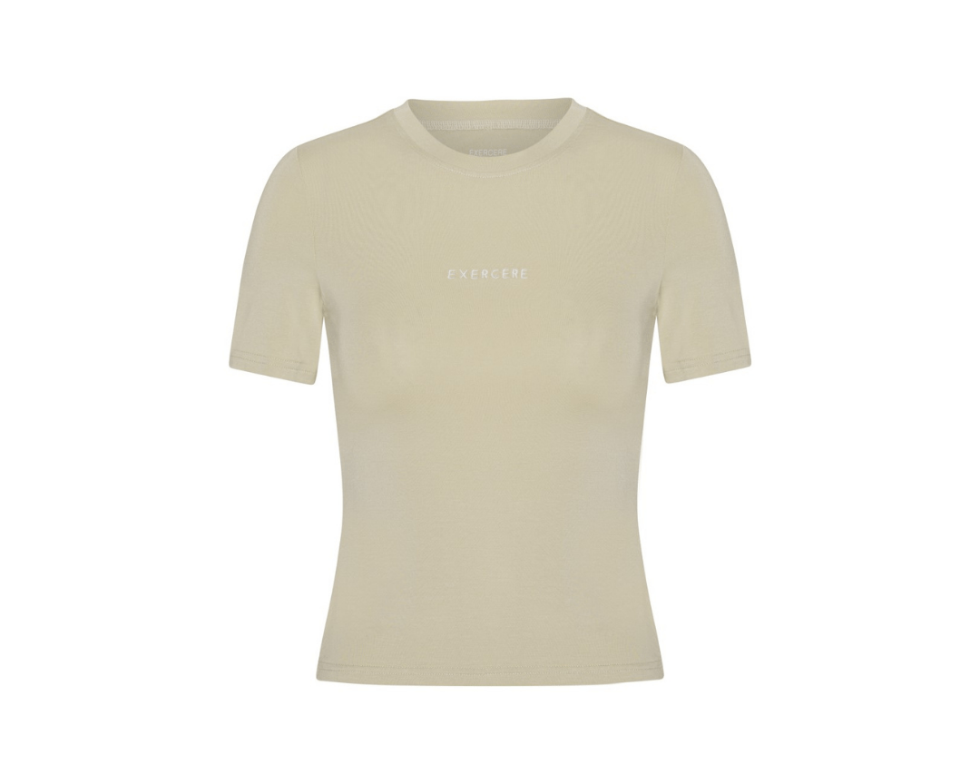 Exercere Tops Jersey T-shirt - Latte Beige