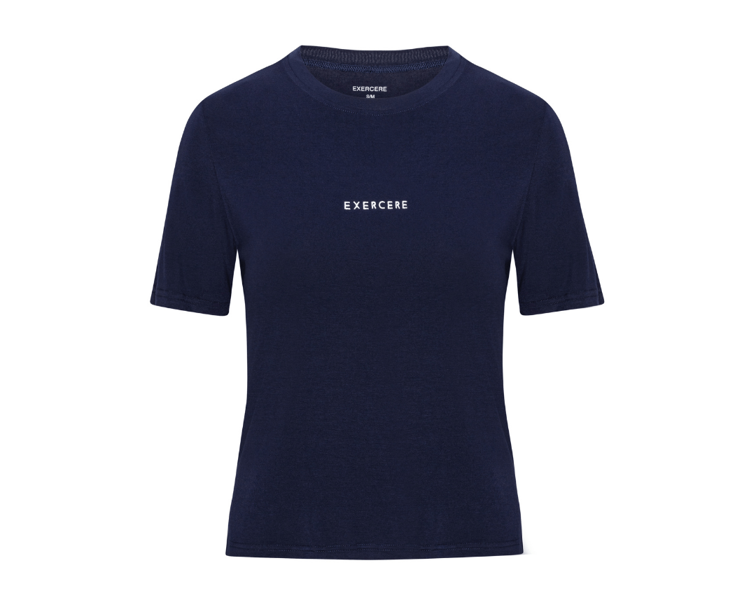 Exercere Tops Jersey T-shirt - Navy