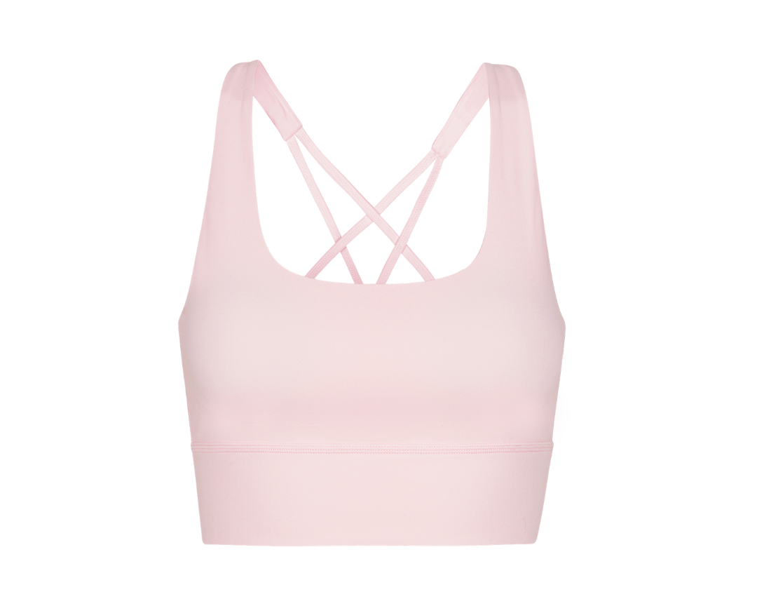 Exercere Sports Bras Neaty Bra - Soft Pink