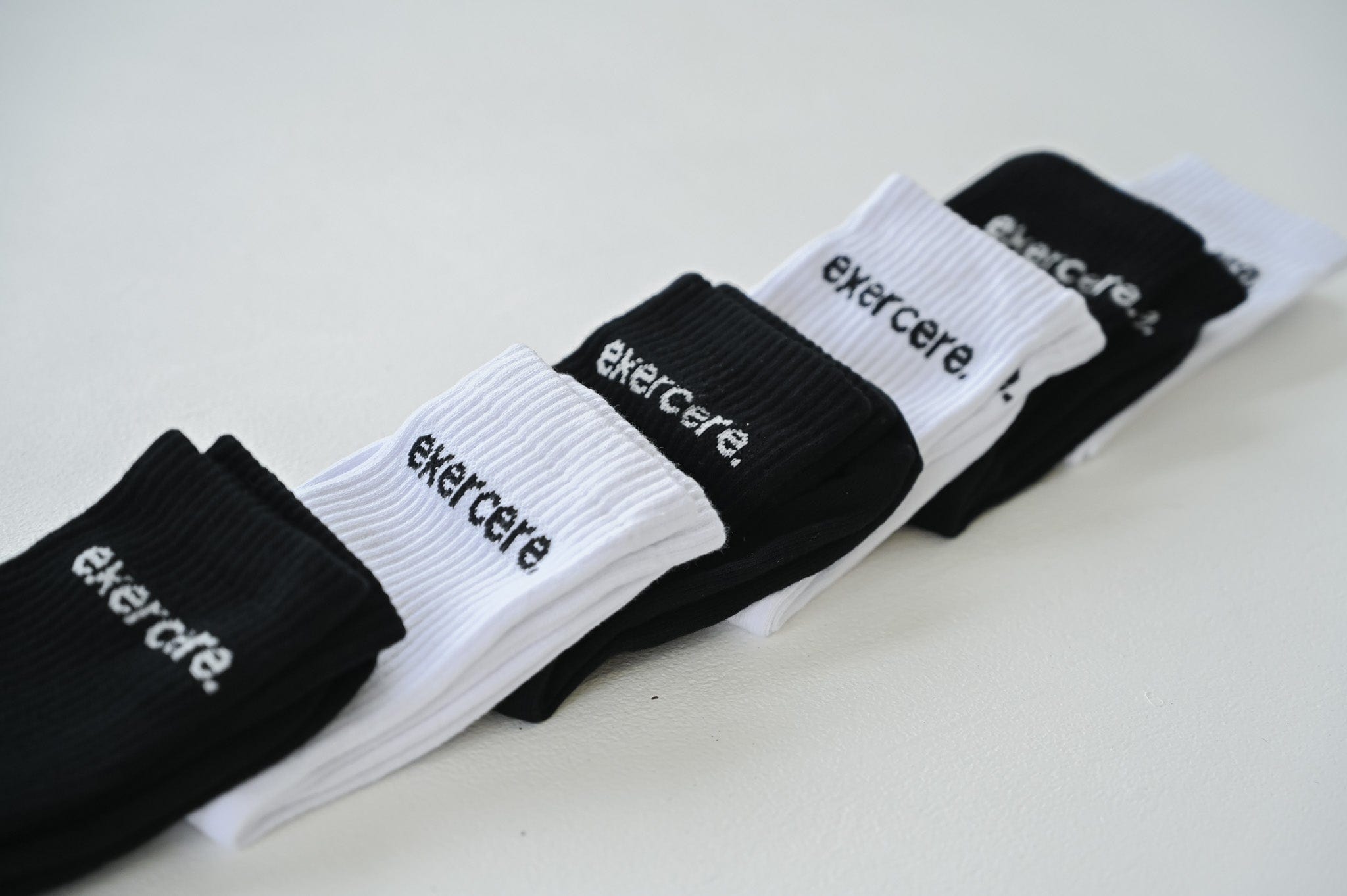 Exercere Socks One Size Logo Socks - Black